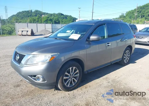 2015 Nissan Pathfinder Platinum/S/Sl/Sv from USA, damaged, VIN 5N1AR2MM8FC633898